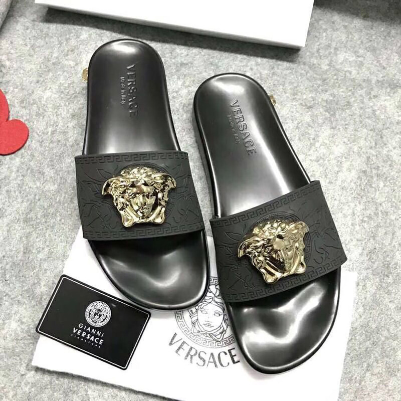 Versace Baroque Medusa Slides