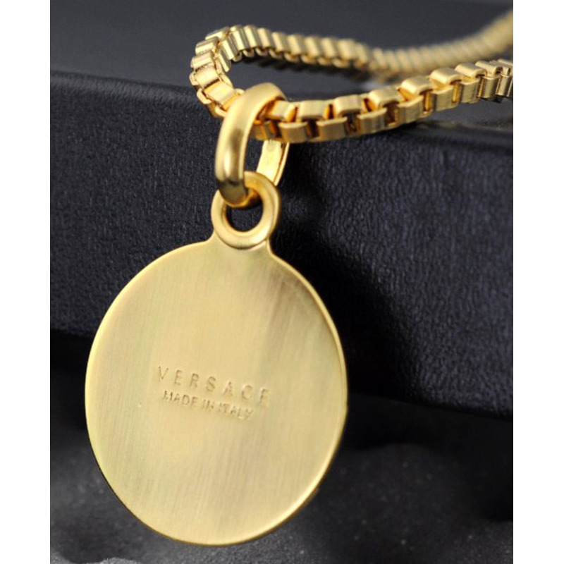 Versace Charm Gold Necklaces