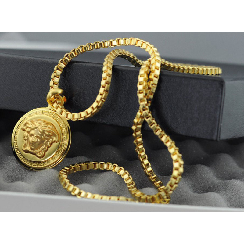 Versace Charm Gold Versace Necklaces for men